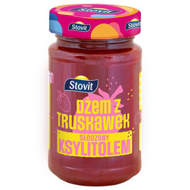 Dżem truskawkowy słodzony ksylitolem 250g