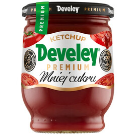 Ketchup premium mniej cukru 290g