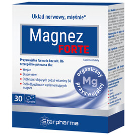 MAGNEZ FORTE Cytrynian 30 kaps