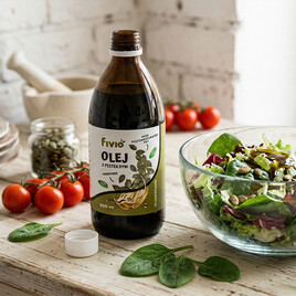 Olej z pestek dyni zimnotłoczony 500ml