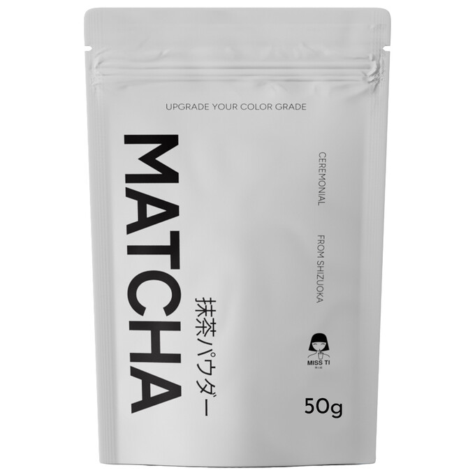 MISS TI BIO CEREMONIAL GREEN TEA MATCHA SHIZUOKA POWDER 50g