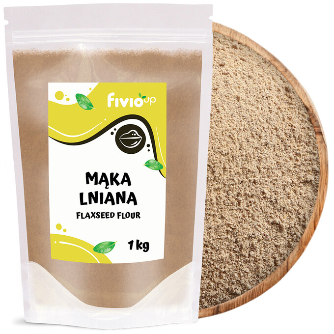 Mąka lniana 1kg fivio Up