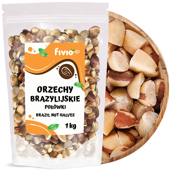 Orzechy brazylijskie połówki 1 kg fivio Up