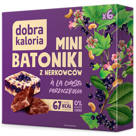 Mini batoniki ala ciasto porzeczkowe bez dodatku cukru 108 g