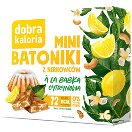 Mini batoniki z nerkowców à la babka cytrynowa bez cukru 102