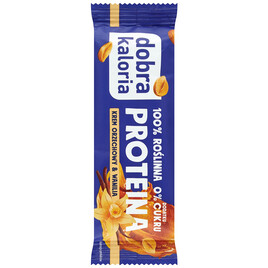 Baton proteinowy Krem orzechowy &amp; Wanilia bez dod.cukru 45 g