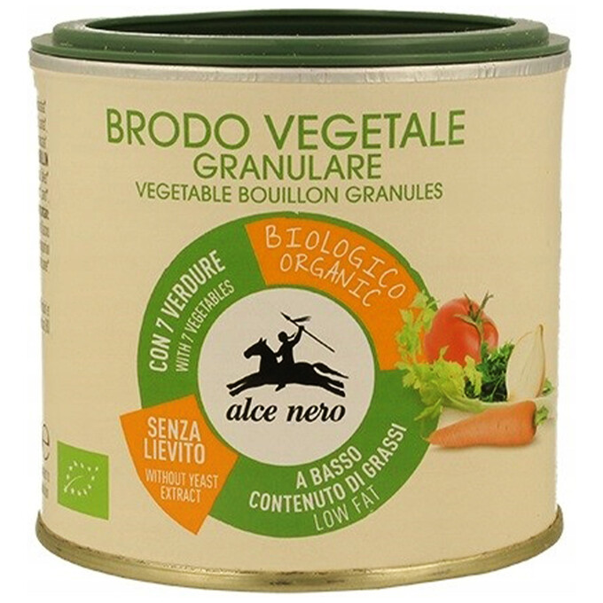 Bulion warzywny granulowany bezglutenowy bio 120g