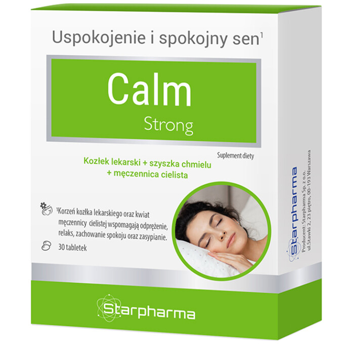 CALM Strong NA USPOKOJENIE 30 tabl.