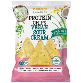 CHRUPKI PIRAMIDKI PROTEINOWE O SMAKU ŚMIETANY ZE SZCZYP. 60g