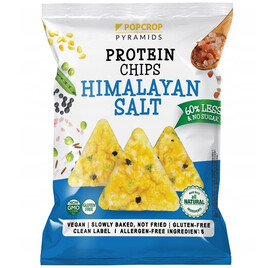 CHRUPKI PIRAMIDKI PROTEINOWE Z SOLĄ HIMALAJSKĄ BEZGL. 60g