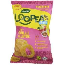 Chrupki z soczewicy o smaku sweet chilli&amp;lime 50 g