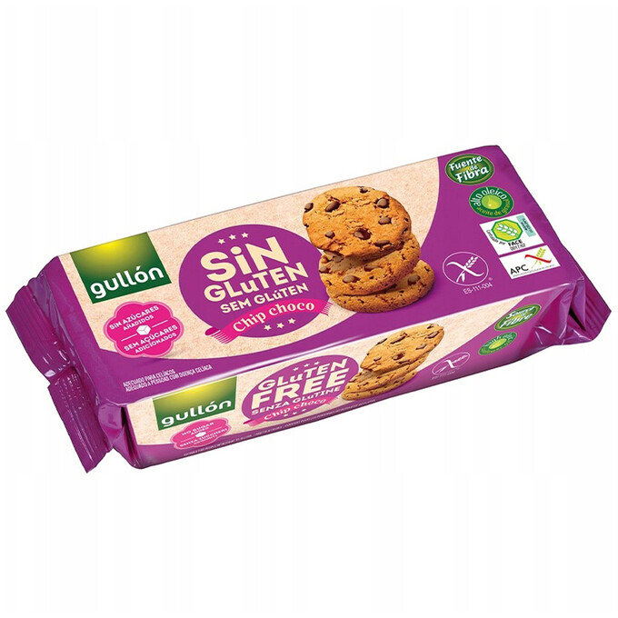 Ciasteczka bezglutenowe z kawałkami czekolady 130g