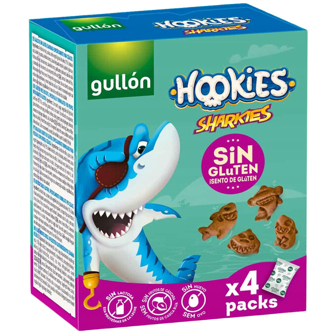 Ciasteczka Sharkies bezglutenowe 4 x 40 g