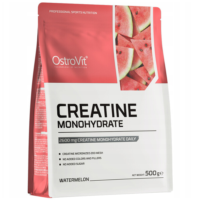 Monohydrat kreatyny 500 g arbuz