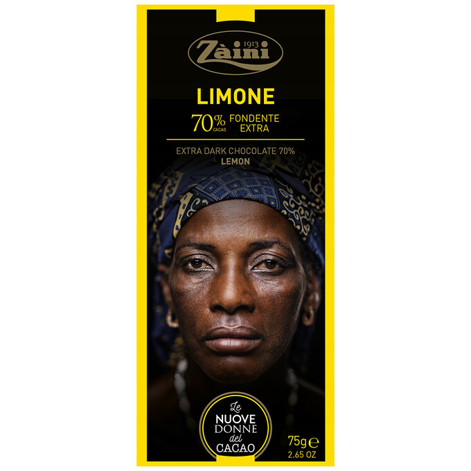Czekolada gorzka 70% z nutą cytryny 75g