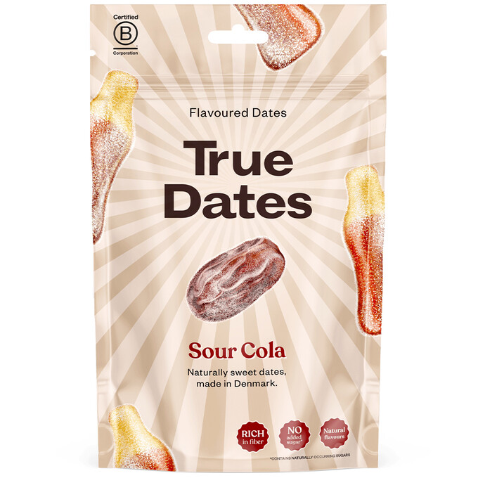 Daktyle o smaku kwaśnej coli bez dodatku cukru 100g