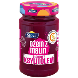 Dżem malinowy słodzony ksylitolem 250g