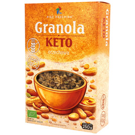 Granola KETO orzechowa bezglutenowa BIO 250 g