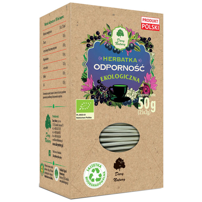 Herbatka Odporność EKO 25x2g