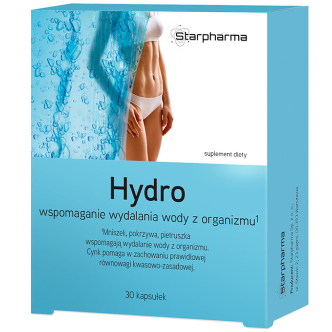 HYDRO wydalanie wody z organizmu 30 kaps.