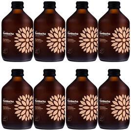 Kombucha BIO Brzoskwinia+Trawa Cytrynowa 330ml 8 szt