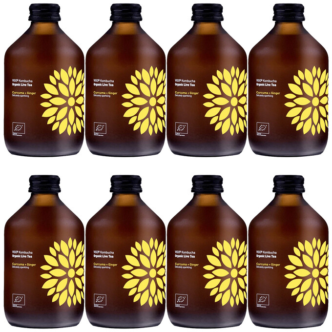 Kombucha BIO Kurkuma+Imbir 330ml 8 szt