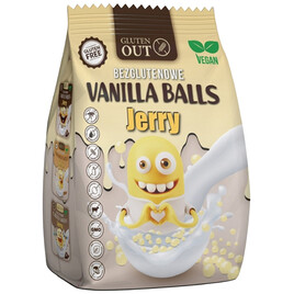 Kulki kukurydziane o smaku waniliowym bezglutenowe 375g