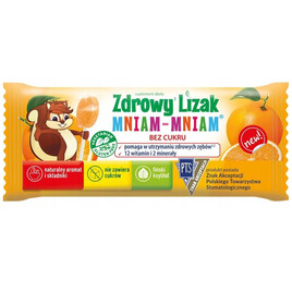 Lizak o smaku pomarańczy 1 szt