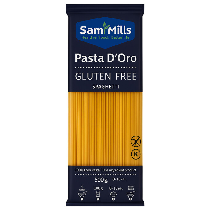 Makaron kukurydziany spaghetti bezglutenowy 500g