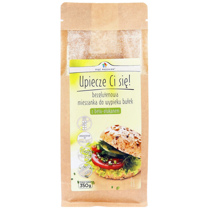 Mieszanka do wypieku 8 bułek bezgl. z beta-glukanem 350g