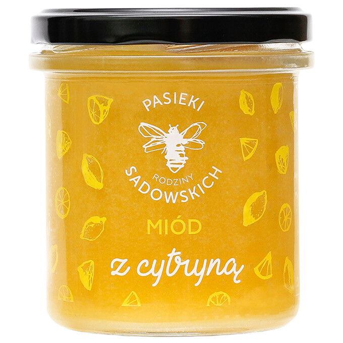 Miód z cytryną 430g