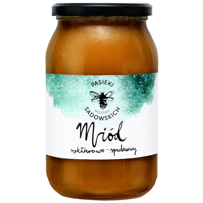 Miód nektarowo-spadziowy 1200g