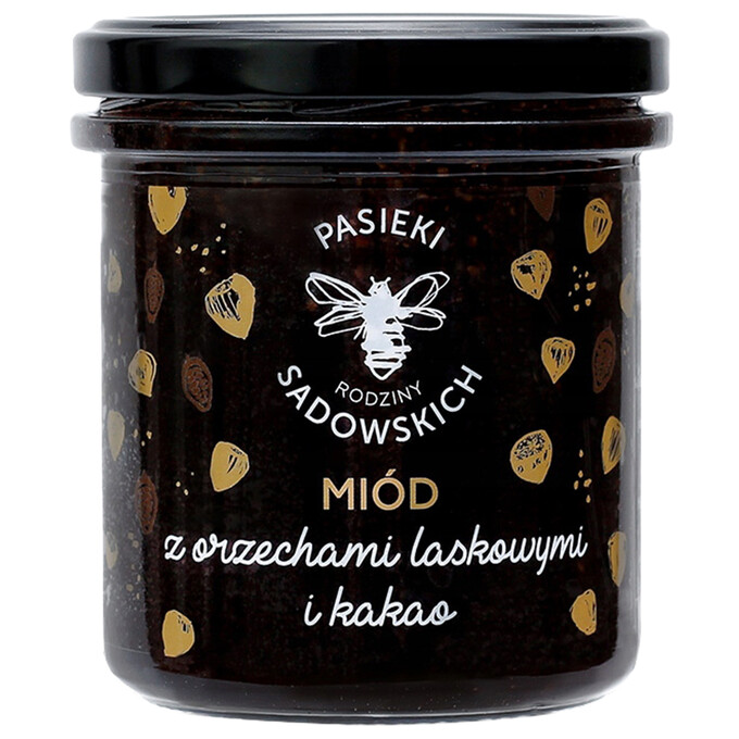 Miód z orzechami i kakao 410g