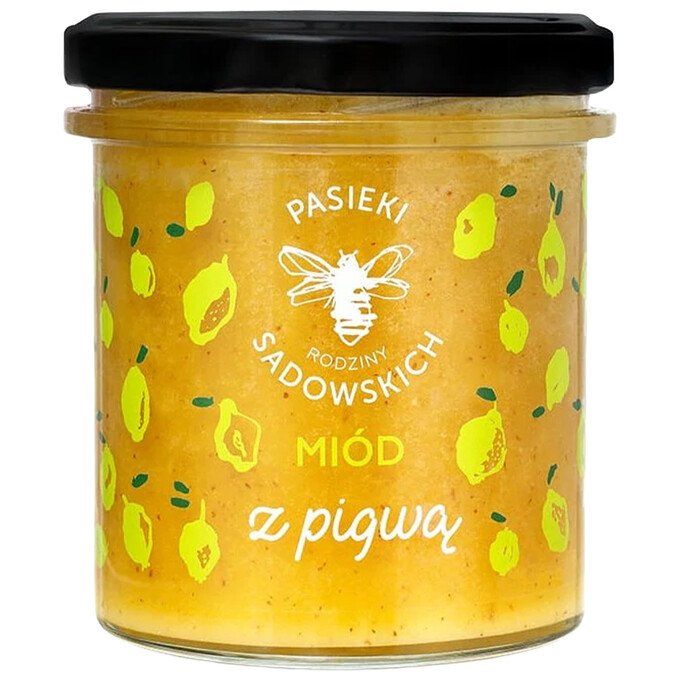 Miód z pigwą 430g
