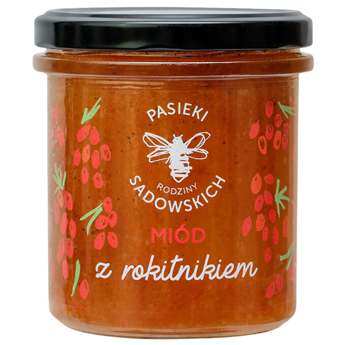Miód z rokitnikiem 430g