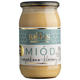 Miód rzepakowo - klonowy 1050g