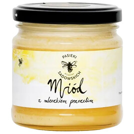 Miód z mleczkiem pszczelim 240g