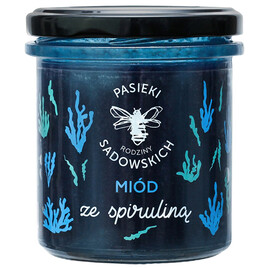 Miód ze spiruliną 430g