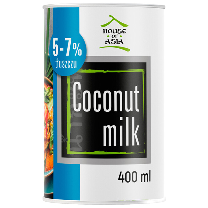 Mleczko kokosowe BIO 5-7% 400ml