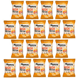 Moonsy soczewicowe Cheddar 60g 18  szt.