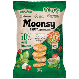 Moonsy Chipsy ziemniaczane pizza 60g