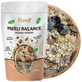 Musli BALANCE orzechy, borówki 400g