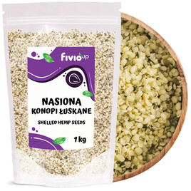 Nasiona konopi łuskane 1 kg