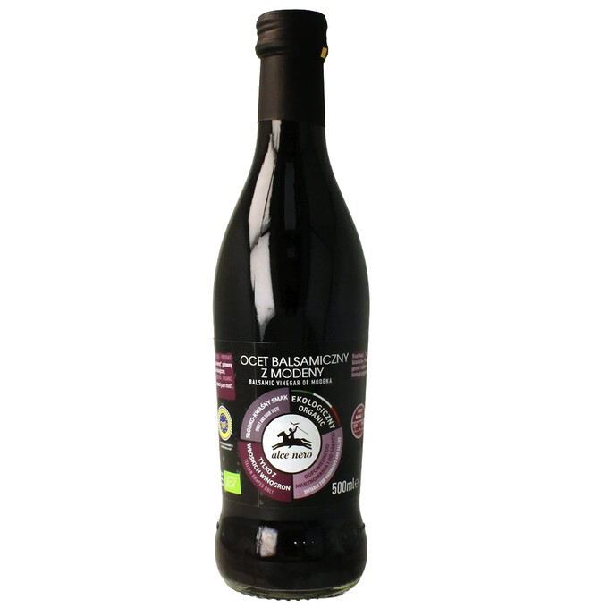 Ocet balsamiczny z modeny filtrowany bio 500 ml