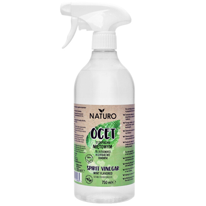 Ocet o zapachu miętowym do mycia 750ml