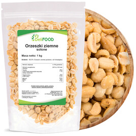 Orzechy ziemne solone 1000g