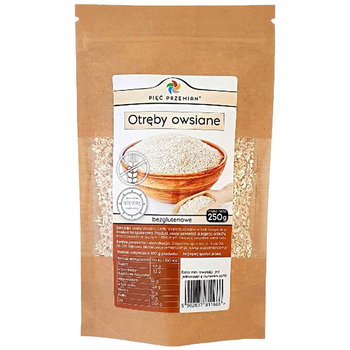 Otręby owsiane bezglutenowe 250g