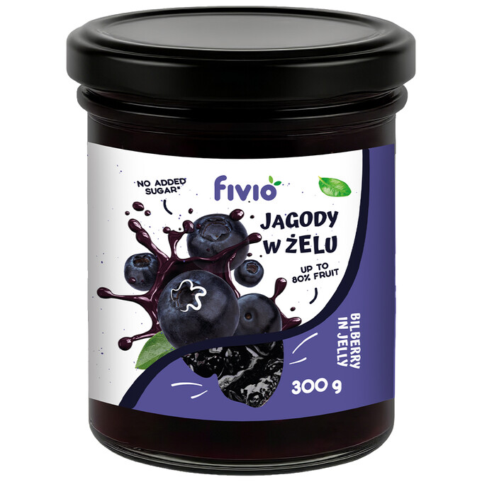 Owoce w żelu - jagoda 300g