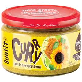 Pasta słonecznikowa z curry 180 g