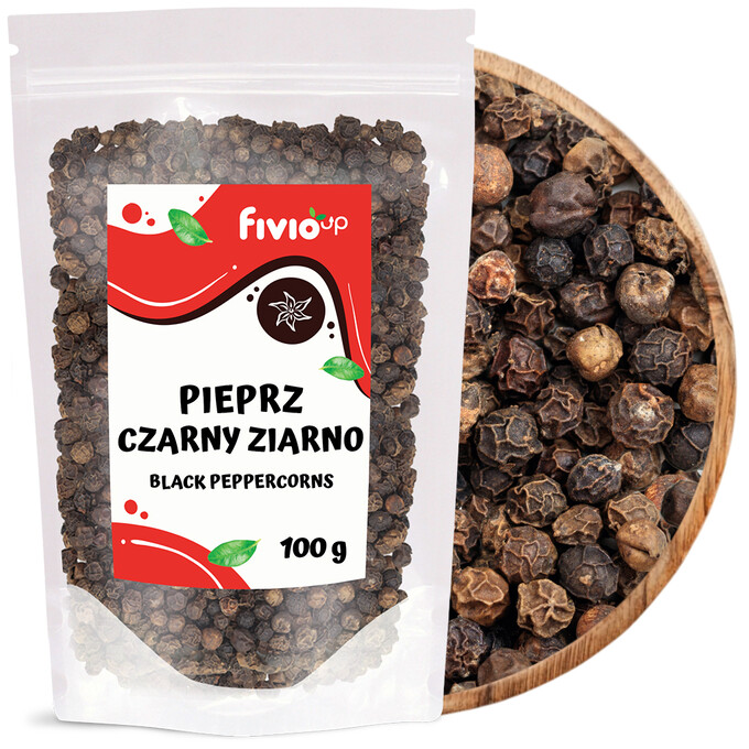 Pieprz czarny ziarno 100g